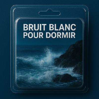 1H Bruit Blanc pour DORMIR | Océan déchainé frappe contre les rochers | ASMR