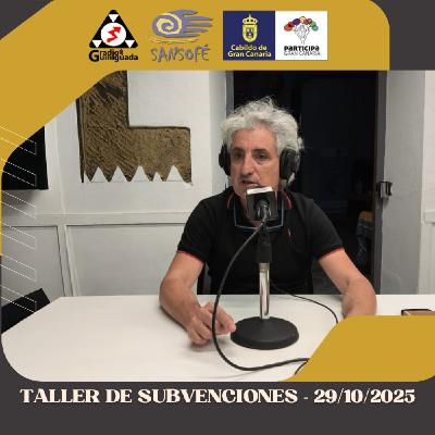 Especial Talleres Subvenciones, 2025-10-29 Especial Talleres Subvenciones, 2025-10-29