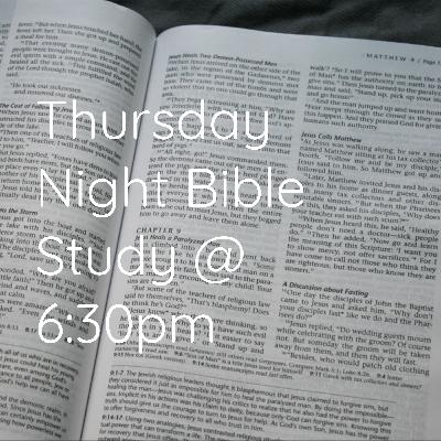 (Ep. 4) - 2026.03.12 - Thursday Night Bible Study