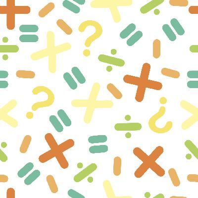 Who created math problems?