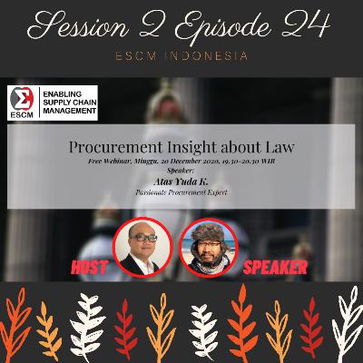 S2-E24 Procurement Insight about Law S2-E24 Procurement Insight about Law