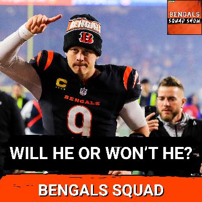 BENGALS SQUAD SHOW: Joe Burrow PLAYING on Sunday?! Ja'Marr Chase SUSPENDED for Sunday's game BENGALS SQUAD SHOW: Joe Burrow PLAYING on Sunday?! Ja'Marr Chase SUSPENDED for Sunday's game
