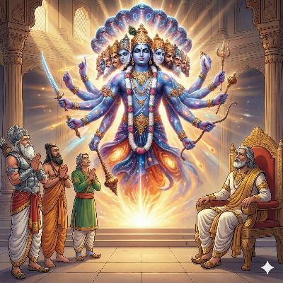 53. The Cosmic Form & Karna’s Loyalty: Viswaroop Darshan (Bhagavad Yana Parva Part 3)