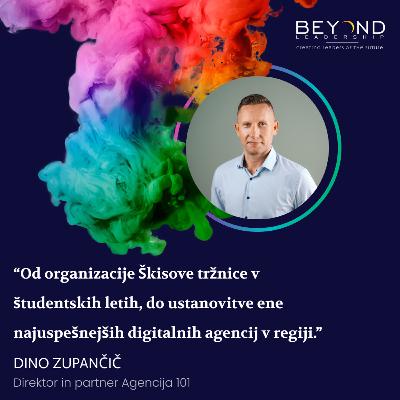 Dino Zupančič, direktor in partner Agencija 101 - "Od organizacije Škisove tržnice v študentskih letih, do ustanovitve ene najuspešnejših digitalnih agencij v regiji." Dino Zupančič, direktor in partner Agencija 101 - "Od organizacije Škisove tržnice v študentskih letih, do ustanovitve ene najuspešnejših digitalnih agencij v regiji."