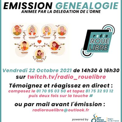 Emission généalogie