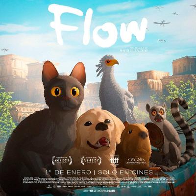 猫猫的奇幻漂流（Flow / Straume）在无声中说了所有的话/在差异中学会并肩漂流/你看到的猫，也许是你自己