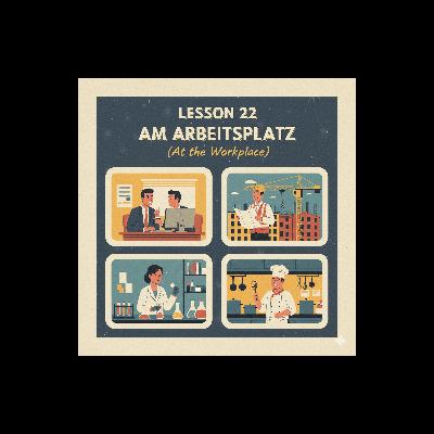 Lesson 22 | Am Arbeitsplatz | At the Workplace | German A1 (Telugu)