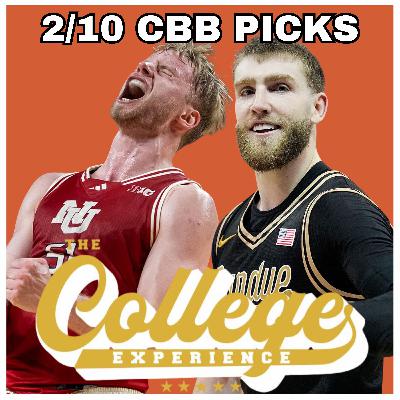 College Basketball Picks For February 10th (Ep. 1131)