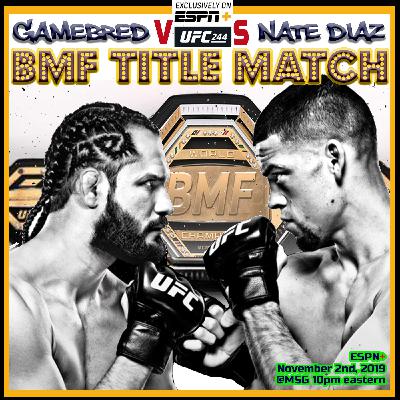 First Ever BMF Title Match in UFC History UFC 244