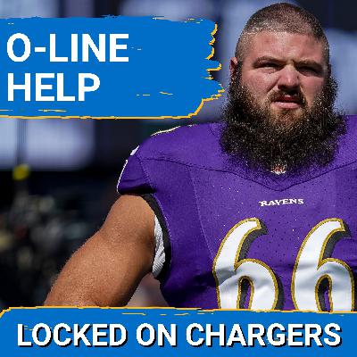Chargers Get O-Line Gets REINFORCEMENTS in Ben Cleveland | Omarion Hampton's Ankle Is a BIG Concern Chargers Get O-Line Gets REINFORCEMENTS in Ben Cleveland | Omarion Hampton's Ankle Is a BIG Concern