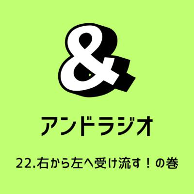 22.右から左へ受け流す！の巻