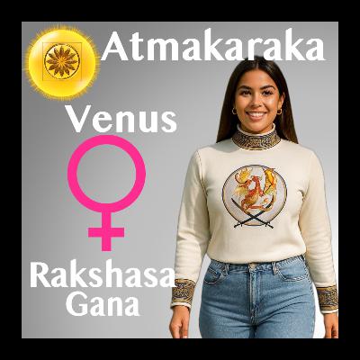 Venus as Atmakaraka in Rakshasa Gana — Desire Into Devotion, Shadow Into Art Venus as Atmakaraka in Rakshasa Gana — Desire Into Devotion, Shadow Into Art