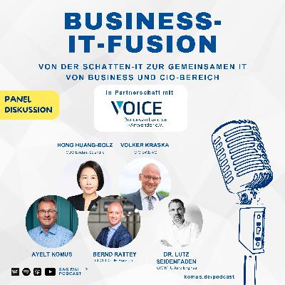 45 CIO-Panel: Von der Schatten-IT zur Business-IT-Fusion – Das neue Zusammenspiel von IT und Fachbereich