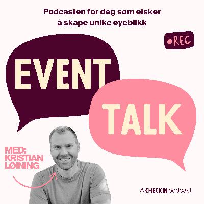 🎙 Velkommen til Event Talk – Podcasten for deg som elsker å skape unike øyeblikk. 🎙 Velkommen til Event Talk – Podcasten for deg som elsker å skape unike øyeblikk.