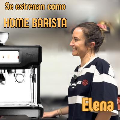 ¡Estrenando la SAGE TOUCH en casa de unos amigos! Primeros pasos en espresso y latte art ☕✨