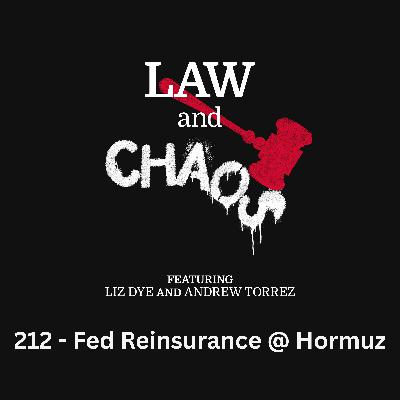 Ep 212 — Trump Comes Up With Magical Insurance Plan To Make Tankers Cross Strait of Hormuz Ep 212 — Trump Comes Up With Magical Insurance Plan To Make Tankers Cross Strait of Hormuz