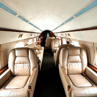 Flying Through the Clouds in a Private Jet Ambiance (Asmr Plane Sounds)