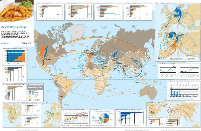 World Potato Map – België en Nederland zijn wereldspelers in aardappelhandel