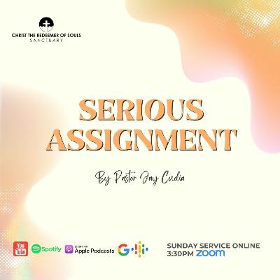 SERIOUS ASSIGNMENT