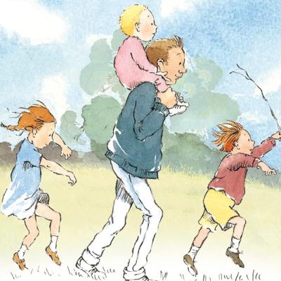 A caccia dell'orso 🐻 di Michael Rosen e Helen Oxenbury - I libri consigliati da Favole nel traffico