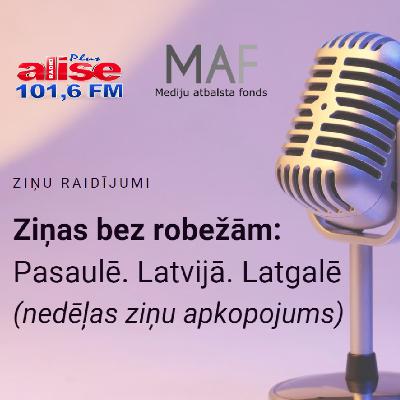 Ziņas bez robežām (nedēļas ziņu apkopojums): Pasaulē. Latvijā. Latgalē (27.04.2024)