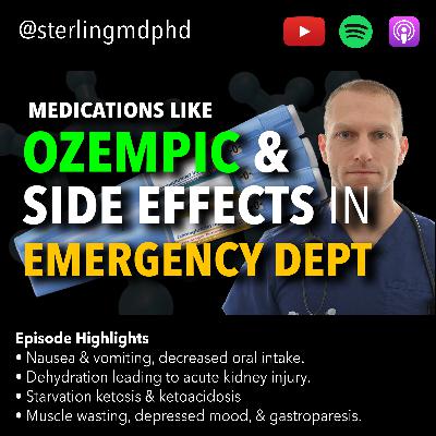Ozempic in the ER: Side Effects of GLP-1 Receptor Agonists