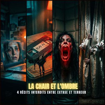 LA CHAIR ET L'OMBRE : 4 récits interdits entre extase et terreur | Podcast Horreur LA CHAIR ET L'OMBRE : 4 récits interdits entre extase et terreur | Podcast Horreur