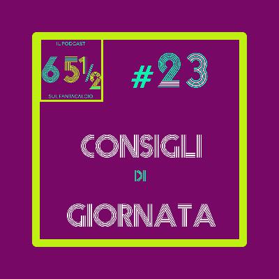 Chi schierare al fantacalcio - giornata 23 (21-22) Chi schierare al fantacalcio - giornata 23 (21-22)