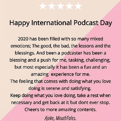 Happy International Podcast Day Happy International Podcast Day