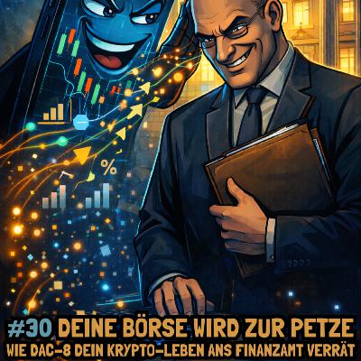 #30 Deine Börse wird zur Petze – wie DAC-8 dein Krypto-Leben ans Finanzamt verrät