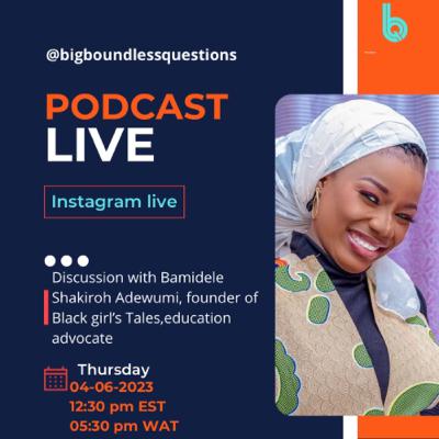 Conversation with Bamidele from Black girls tales.