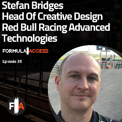 Episode 35 - Behind the Scenes of Red Bull Racing: An Interview with Head of Creative Design Stefan Bridges Episode 35 - Behind the Scenes of Red Bull Racing: An Interview with Head of Creative Design Stefan Bridges