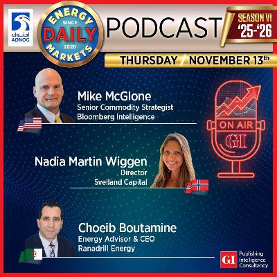 PODCAST: Daily Energy Markets - Nov 13th PODCAST: Daily Energy Markets - Nov 13th
