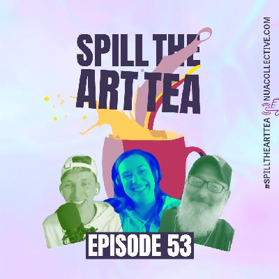 Spill The Art Tea 🎨🍵 ft. Therese Maher 🗣️ LA Galaxy Art, Ed Sheeran's Paintings, Bayeux Tapestry & More!