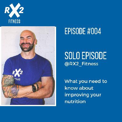 RX2 #004: What you need to know about improving your nutrition RX2 #004: What you need to know about improving your nutrition
