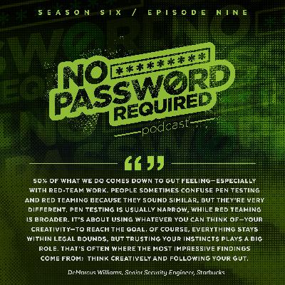 No Password Required Podcast Episode 64 — DeMarcus Williams No Password Required Podcast Episode 64 — DeMarcus Williams