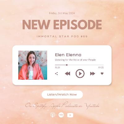 Episode #69 ~ Listening for the Voice of your People. Episode #69 ~ Listening for the Voice of your People.