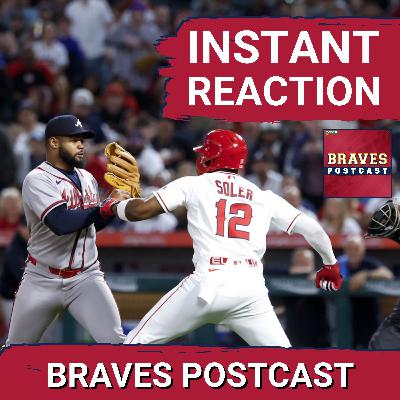BRAVES POSTCAST: Atlanta Braves win HEAVYWEIGHT BOUT versus Los Angeles Angels LIVE REACTION