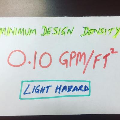 Hydraulic Calculation - Light Hazard - Commercial Fire Sprinkler Design