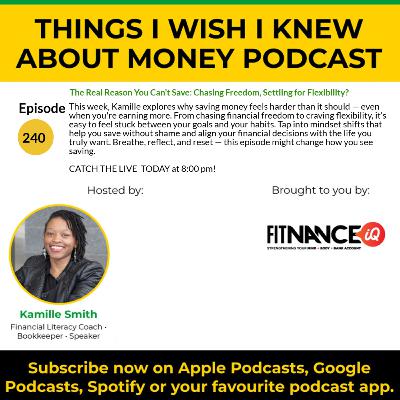 The Real Reason You Can’t Save: Chasing Freedom, Settling for Flexibility? The Real Reason You Can’t Save: Chasing Freedom, Settling for Flexibility?