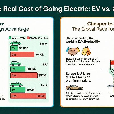 The Price of the Electric Mile