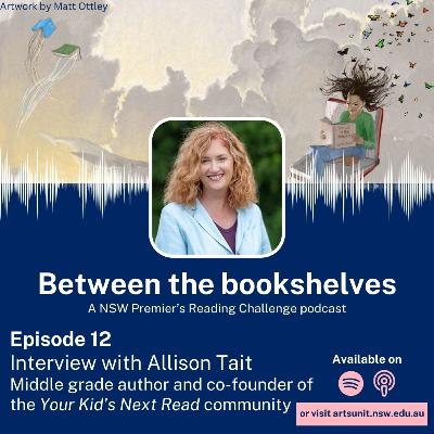 Between the bookshelves - 12. Allison Tait Between the bookshelves - 12. Allison Tait