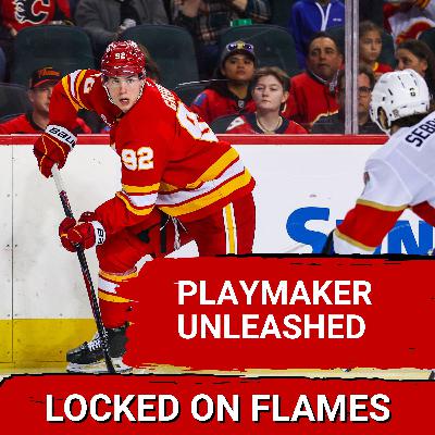 IMPACT: Matvei Gridin's Playmaking POWERING Matt Coronato, Calgary Flames