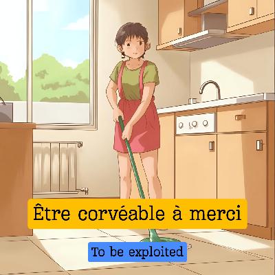 Expression française : "Être corvéable à merci"