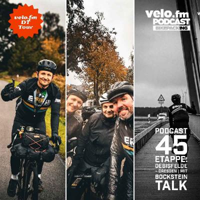 Folge 45: velo.fm Deutschland Tour Etappe von Oebisfelde nach Dresden mit Bockstein Talk