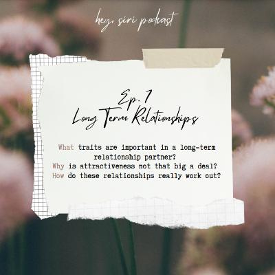 Long Term Relationships