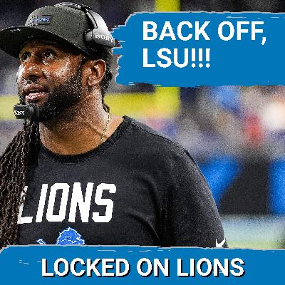 BACK OFF, LSU! Kelvin Sheppard Generating BUZZ As Potential Next LSU Head Coach + Lions Injury News BACK OFF, LSU! Kelvin Sheppard Generating BUZZ As Potential Next LSU Head Coach + Lions Injury News