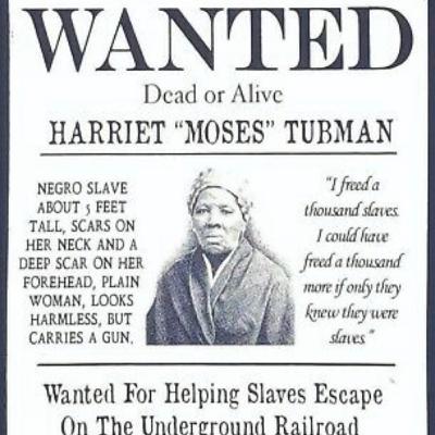 Black Tea Scene of Harriet’s life. Harriet Tubmans book