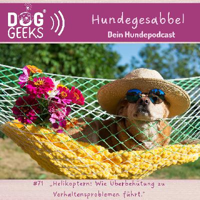 #71 DogGeeks-Hundegesabbel „Helikoptern: Wie Überbehütung zu Verhaltensproblemen führt."