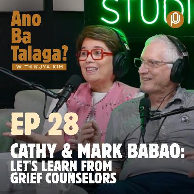 Ep. 28: Sobrang hirap magluksa. May tamang paraan ba ng pagluluksa? Let's learn from grief counselors Cathy and Mark Babao. Ep. 28: Sobrang hirap magluksa. May tamang paraan ba ng pagluluksa? Let's learn from grief counselors Cathy and Mark Babao.